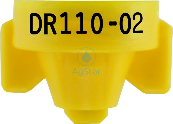 Dr110 Combo-Jet Nozzles By Wilger 0.2Gpm Yellow Nozzle Broadcast
