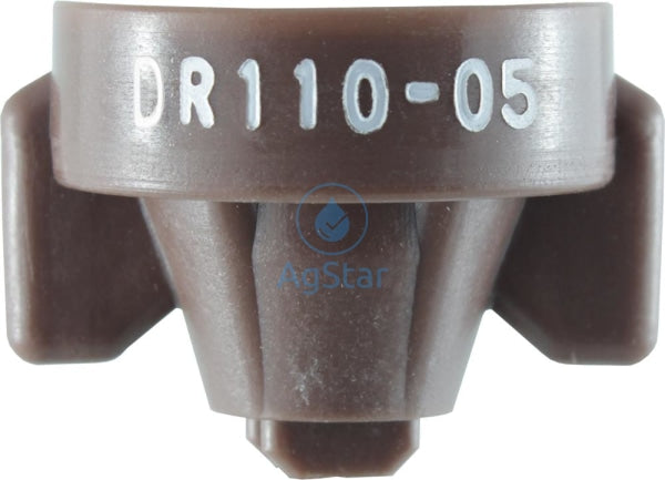Dr110 Combo-Jet Nozzles By Wilger 0.5Gpm Brown Nozzle Broadcast