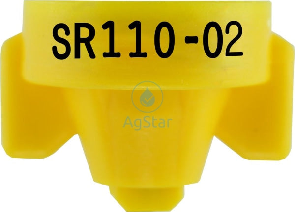 Sr110 Combo-Jet Nozzle By Wilger 0.2Gpm Yellow Broadcast