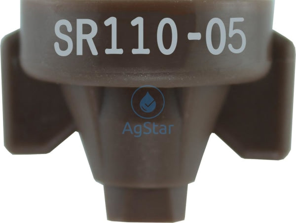 Sr110 Combo-Jet Nozzle By Wilger 0.5Gpm Brown Broadcast