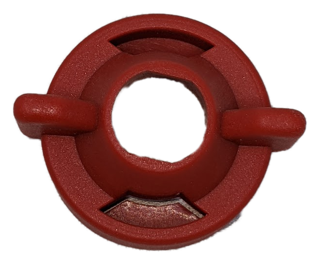 Wilger Radial Lock Cap Red for Wide Slot 7/16" Euro Style Nozzles