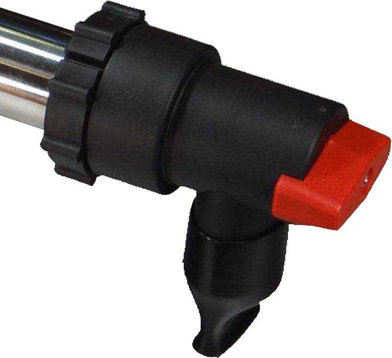QN Boom Flush Valve - 1" NPT Female ASSY-Short Handle