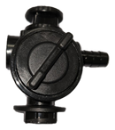 Wilger Single Body Dry Boom 3/8" RH Barb 5/8" Square Mount