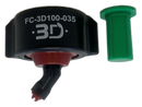 3D Nozzles Fast Cap 100deg