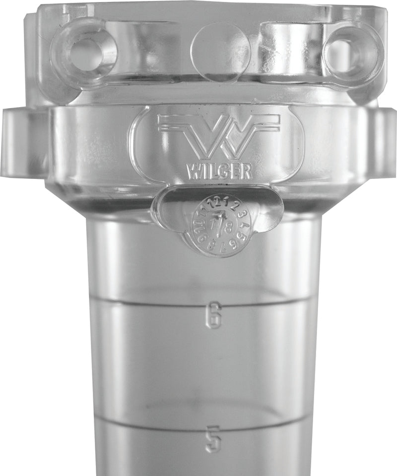 Wilger ORS Standard Flow Indicator Body Only 0.07-2.7 US GPM