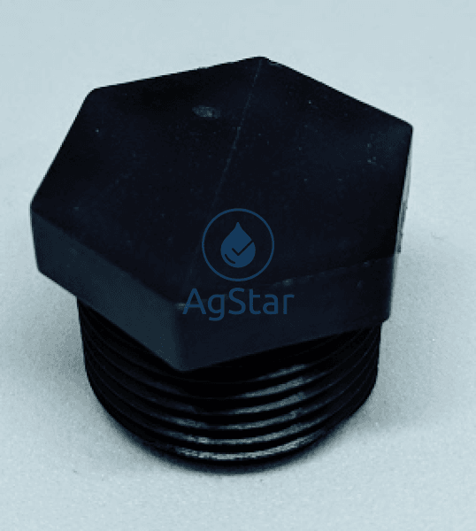 0.75 Inch Mpt Poly Pipe Plug Plumbing