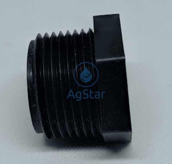 0.75 Inch Mpt Poly Pipe Plug Plumbing