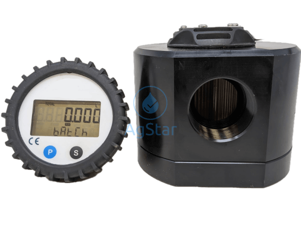 1.5 Oval Gear Flow Meter With Remote Display