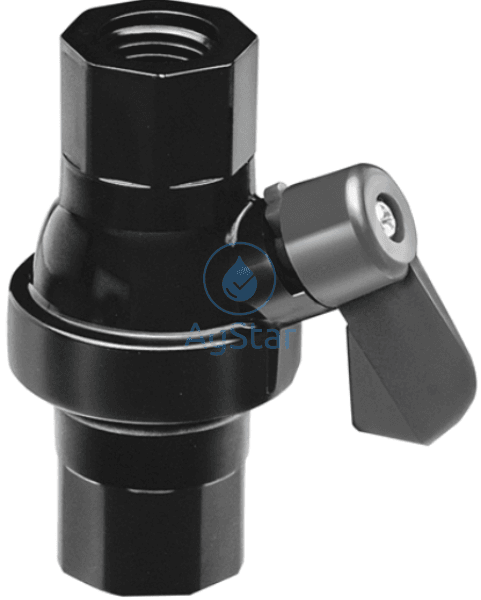 1/4 Inch Poly Shutoff Valve Valve