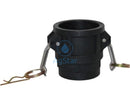 Camlock Type D Glass Reinforced Polypropylene