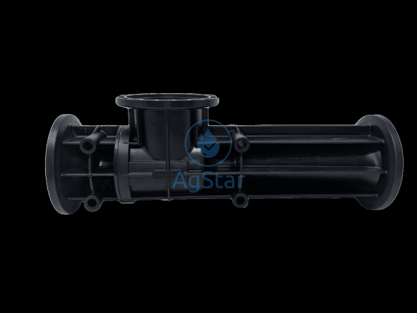 Clean Load Poly Venturi Eductor Uf 220Fp 16Mm With Gaskets And Port Plug Flange Fittings