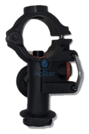 Combo-Rate Bolt Mount Saddle Body Assy W/o Nut One-Way 1 Pipe 3/8 Inlet Nozzle Accessory