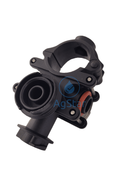 Combo-Rate Bolt Mount Saddle Body Assy W/o Nut Two-Way 1 Pipe 3/8 Inlet Nozzle Accessory
