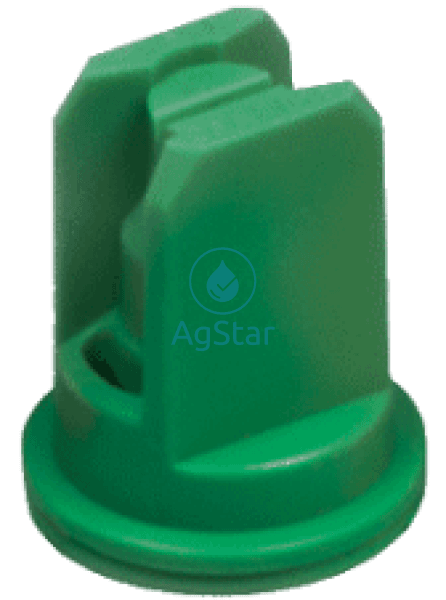 Compact Fan Air Nozzle 0.15Gpm Green Broadcast