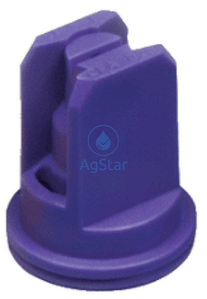 Compact Fan Air Nozzle 0.25Gpm Purple Broadcast