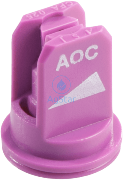 Compact Fan Air Off Centre Purple 0.25Gpm Nozzle End Row