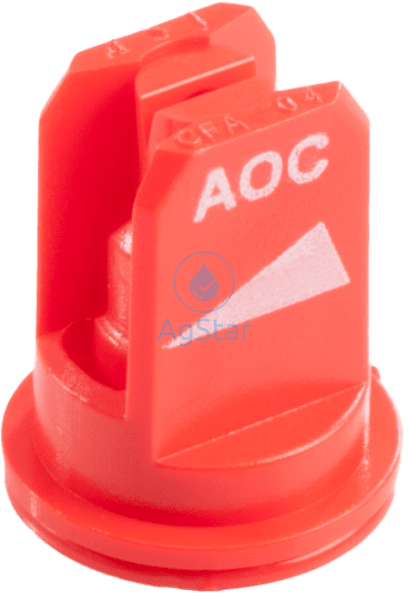 Compact Fan Air Off Centre Red 0.40Gpm Nozzle End Row