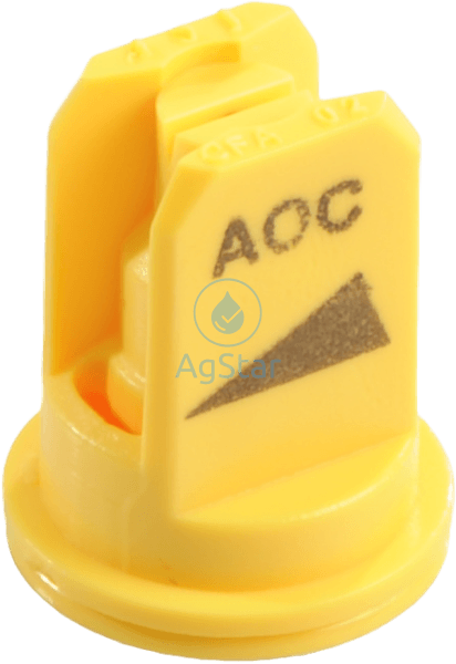 Compact Fan Air Off Centre Yellow 0.20Gpm Nozzle End Row