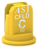 Compact Fan Low Drift Coarse Pwm 0.2Gpm Yellow Nozzle Broadcast