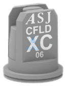 Compact Fan Low Drift Xtra Coarse 0.6Gpm Grey Nozzle Broadcast