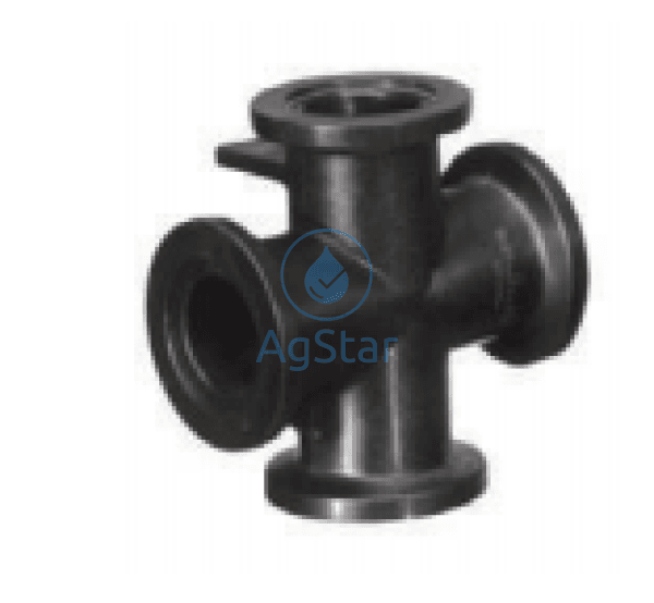 Cross Flange 1 Inch Flange Fittings