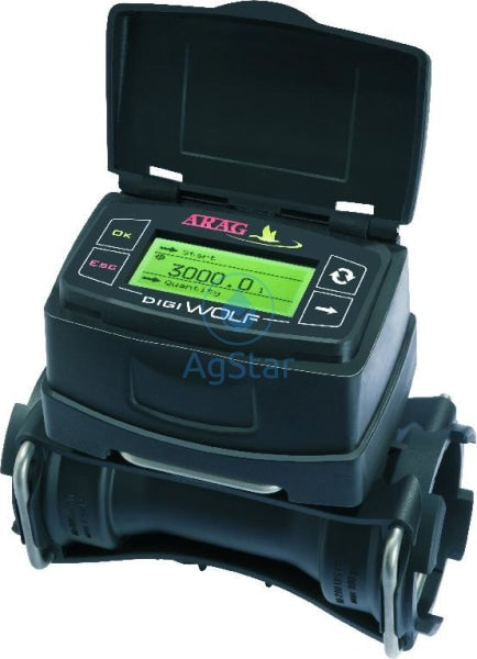 Digiwolf Visual Flow Meter Cell Powered 1.5 (5-106 Us Gpm) (20 To 400Lpm) Meter