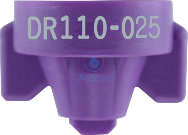 Dr110 Combo-Jet Nozzles By Wilger 0.25Gpm Purple Nozzle Broadcast