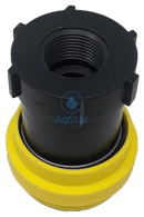 Female Dry Poppet Coupler 1 Npt Threads Plumbing