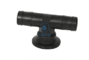 Flange Universal Tee 1 Inch Hose Barb Flange Fittings