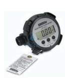 Flow Meter Butating Disc Pump Mounted 1Inch Fnpt