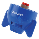 Guardian Nozzles Fast Cap Blue .30Gpm 120Deg Nozzle Broadcast
