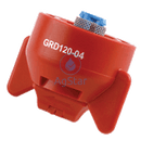 Guardian Nozzles Fast Cap Red .40Gpm 120Deg Nozzle Broadcast