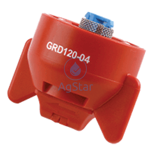 Guardian Nozzles Fast Cap Red .40Gpm 120Deg Nozzle Broadcast
