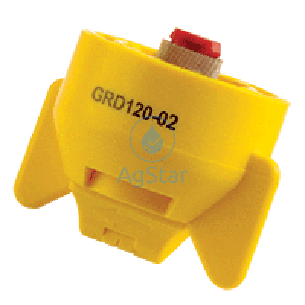 Guardian Nozzles Fast Cap Yellow .20Gpm 120Deg Nozzle Broadcast