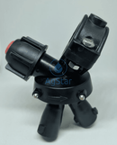 Nozzle Body 1 Inch Three Way Carousel Accessory