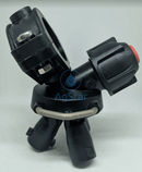 Nozzle Body 1 Inch Three Way Carousel Accessory