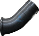 Qn Hose Shank - 1 Sst X 1/4 Sweep 45Deg Quick Nut Fitting