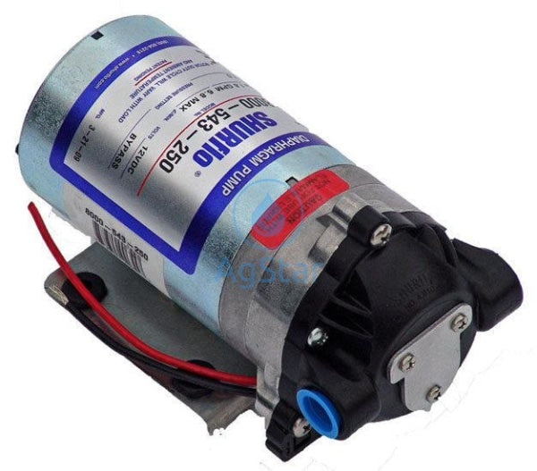 Shurflo Bypass Pump 12 Vdc 1.8 Gpm (6.8 Lpm) And 50 Psi (3.4 Bar) Maximum Electric Diaphragm