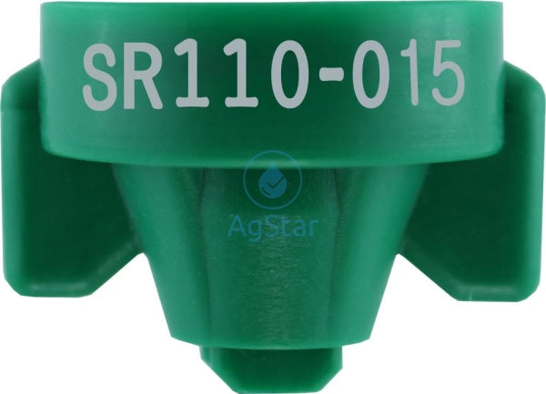 Sr110 Combo-Jet Nozzle By Wilger 0.15Gpm Green Broadcast