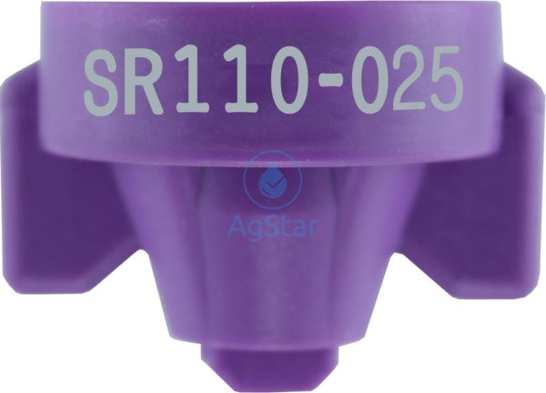 Sr110 Combo-Jet Nozzle By Wilger 0.25Gpm Purple Broadcast