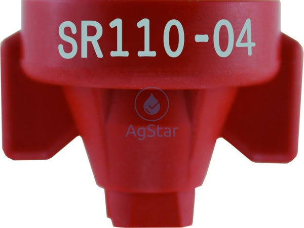 Sr110 Combo-Jet Nozzle By Wilger 0.4Gpm Red Broadcast
