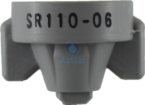 Sr110 Combo-Jet Nozzle By Wilger 0.6Gpm Grey Broadcast