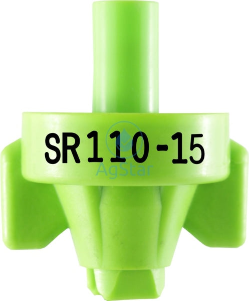 Sr110 Combo-Jet Nozzle By Wilger 1.5Gpm Lime Green Broadcast