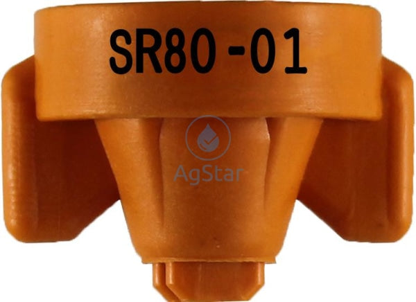 Sr80 Combo-Jet Nozzles By Wilger 0.1Gpm Orange Nozzle Broadcast