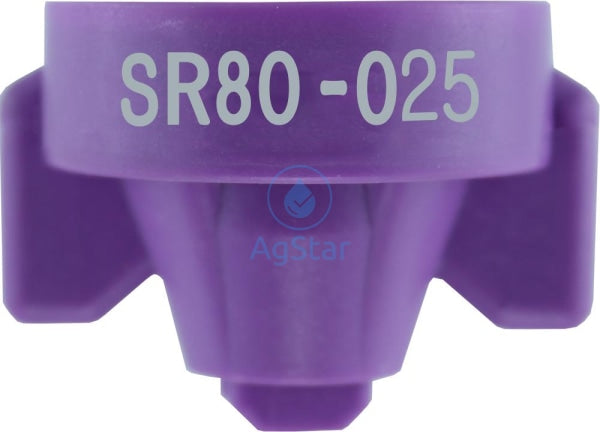 Sr80 Combo-Jet Nozzles By Wilger 0.25Gpm Purple Nozzle Broadcast