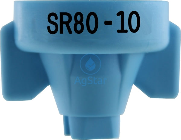 Sr80 Combo-Jet Nozzles By Wilger 1.0Gpm Light Blue Nozzle Broadcast