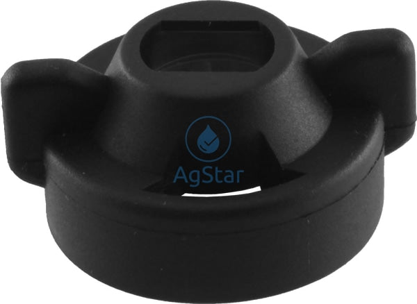Wilger Radial Lock Cap Iso Black 3/8 Slotted Nozzle Accessory
