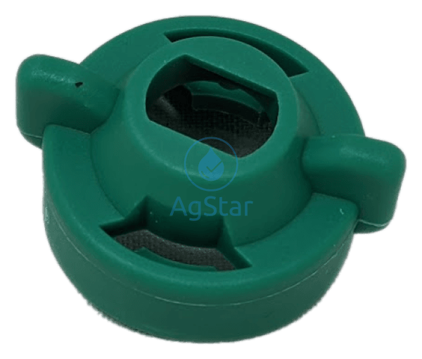 Wilger Radial Lock Cap Iso Green 3/8 Slotted Nozzle Accessory