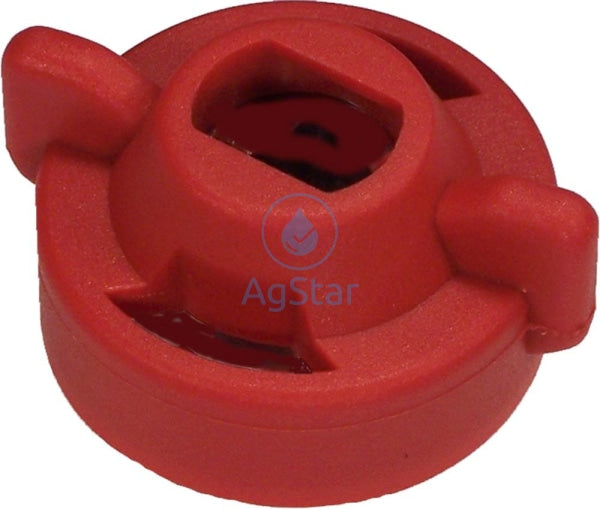Wilger Radial Lock Cap Iso Red 3/8 Slotted Nozzle Accessory