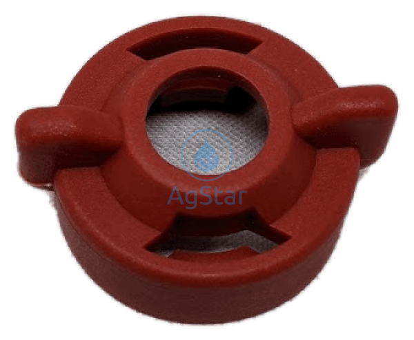 Wilger Radial Lock Cap Universal Round Red Nozzle Accessory